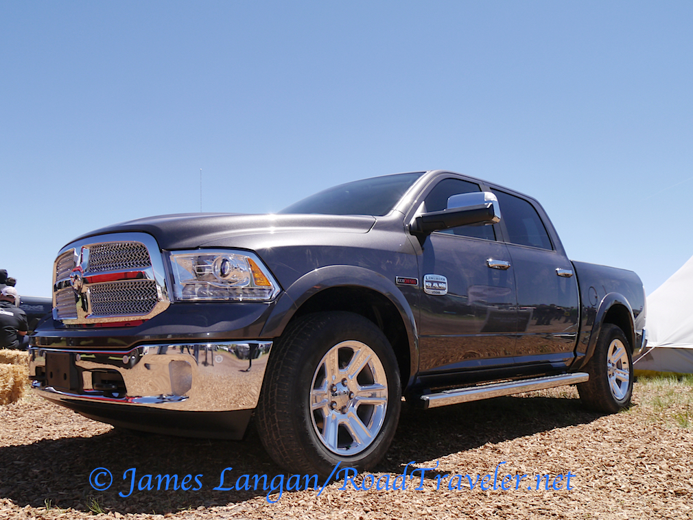 Some EcoDiesel love at the Ram booth.